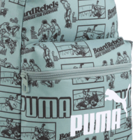 Puma Phase Kids Ovis hátizsák 37 x 25 x 12 cm - Zöld mintás