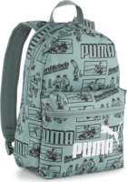 Puma Phase Kids Ovis hátizsák 37 x 25 x 12 cm - Zöld mintás