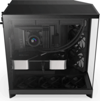 NZXT H9 Flow Midi Torony Számítógépház - Fekete