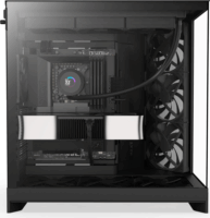 NZXT H9 Flow Midi Torony Számítógépház - Fekete