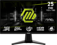 MSI 24,5" MAG 255F E20 16:9 Full HD Rapid IPS Gaming Monitor - Fekete