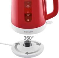 Sencor SWK 1024RD Vízforraló 1.0L 2200 Watt - Piros