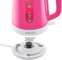 Sencor SWK 1028RS Vízforraló 1.0L 2200 Watt - Rózsaszín