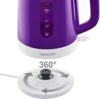 Sencor SWK 1025VT Vízforraló 1.0L 2200 Watt - Lila