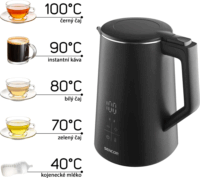 Sencor SWK 0600BK Vízforraló 1.7L 2200 Watt - Fekete