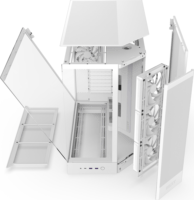 NZXT H9 Flow Midi Torony Számítógépház - Fehér