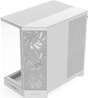 NZXT H9 Flow Midi Torony Számítógépház - Fehér