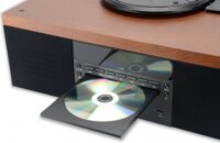 Akai ATT-14BT USB Bakelit Vinyl / CD lemezjátszó - Fekete