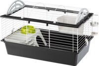 Ferplast Casita 80 Beltéri fém Rágcsáló ketrec (78 x 48 x 50 cm) - Fehér / Szürke