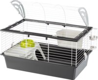 Ferplast Casita 80 Beltéri fém Rágcsáló ketrec (78 x 48 x 50 cm) - Fehér / Szürke