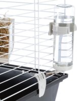 Ferplast Casita 120 Beltéri fém Nyúlketrec (118 cm x 58 cm)) - Szürke