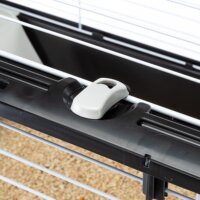 Ferplast Casita 120 Beltéri fém Nyúlketrec (118 cm x 58 cm)) - Szürke