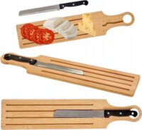 Lowenthal 26603 Bambusz vágódeszka 49,5 x 10,5 cm + Kenyérvágó kés 28 cm
