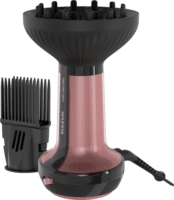 Taurus 900400000 ION technológiás Hajszárító 800 Watt - Fekete / Rózsaszín