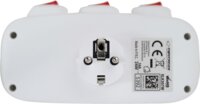 Esperanza ELK307W Hálózati elosztó 3 aljzatos - Fehér