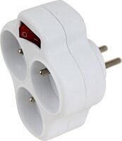 Esperanza ELK304W Hálózati elosztó 3 aljzatos - Fehér