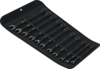 Wera 6000 Black Edition Joker Racsnis csillag-villáskulcs készlet 11 részes (8-19mm)