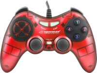 Esperanza EGG105R Vezetékes Gamepad Kontroller (PC) - Piros