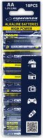 Esperanza EZB112 Alkáli Ceruzaelem AA (10db/csomag)