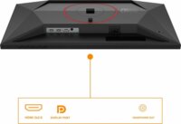 AOC 23,8" 24G4HA 16:9 Full HD IPS Gaming Monitor - Fekete