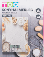 TOO KSC-700 Digitális Konyhai mérleg - Mintás
