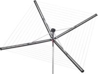 Vileda 174600 Sun-Rise Összecsukhato Ruhaszárító állvány 55 x 90 x 180 cm - Fekete / Ezüst