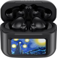 Havit TW956 - TWS Bluetooth Fülhallgató Headset Töltőtokban - Fekete