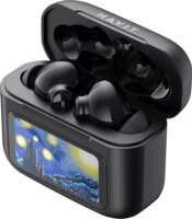 Havit TW956 - TWS Bluetooth Fülhallgató Headset Töltőtokban - Fekete