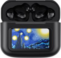 Havit TW956 - TWS Bluetooth Fülhallgató Headset Töltőtokban - Fekete