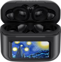 Havit TW956 - TWS Bluetooth Fülhallgató Headset Töltőtokban - Fekete