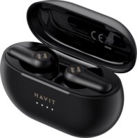Havit TW915E - TWS Bluetooth Fülhallgató Headset Töltőtokban - Fekete