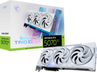 MSI GeForce RTX 5070 TI 16GB GDDR7 Gaming Trio OC Videókártya - Fehér