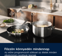 Electrolux EIS77453 Sense Boil & Fry 800 Beépíthető 4 zónás Indukciós Főzőlap 7400 Watt - Fekete