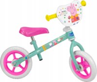 Toimsa Peppa Malac Gyerek Futóbicikli 10" - Zöld
