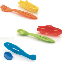 Guzzini Traffic 3 darabos Gyerek evőeszköz készlet