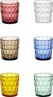 Guzzini Vanity 6 darabos pohár készlet - Vegyes színek