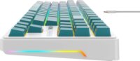 Havit KB901L GameZon Mechanikus Vezetékes Billentyűzet ENG - Fehér / Zöld