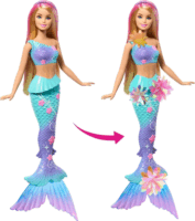 Mattel Barbie Flower Magic szőke hajú sellő Barbie baba