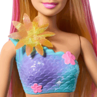 Mattel Barbie Flower Magic szőke hajú sellő Barbie baba