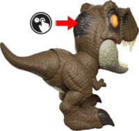 Mattel Jurassic World Roar Command Interaktív Tyrannosaurus Rex Dínó figura