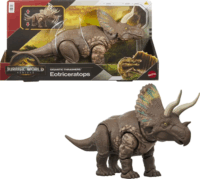 Mattel Jurassic World Újjászületés Gigantic Thrashers Eotriceratops dinoszaurusz figura