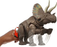 Mattel Jurassic World Újjászületés Gigantic Thrashers Eotriceratops dinoszaurusz figura