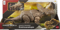 Mattel Jurassic World Újjászületés Gigantic Thrashers Eotriceratops dinoszaurusz figura