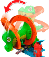 Hot Wheels City T-Rex Blaze Battle Autópálya 1:64