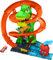 Hot Wheels City T-Rex Blaze Battle Autópálya 1:64