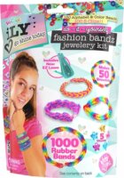 Wecool Ily gumikarkötő készítő szett tasakban 50 db karkötőhöz