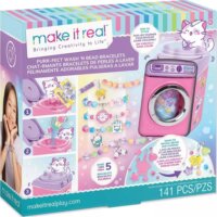 Make It Real 141 darabos Gyöngymosógép karkötőkészítő készlet