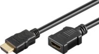 Goobay 76272 HDMI - HDMI 2.1 8K/60Hz Hosszabbító kábel 3m - Fekete