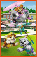 Trefl Mancs Őrjárat Mancsasztikus csapat - 3 x 80 darabos puzzle