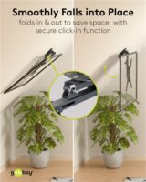 Goobay 70824 23"-55" LCD TV / Monitor Mennyezeti Tartó Konzol - Fekete